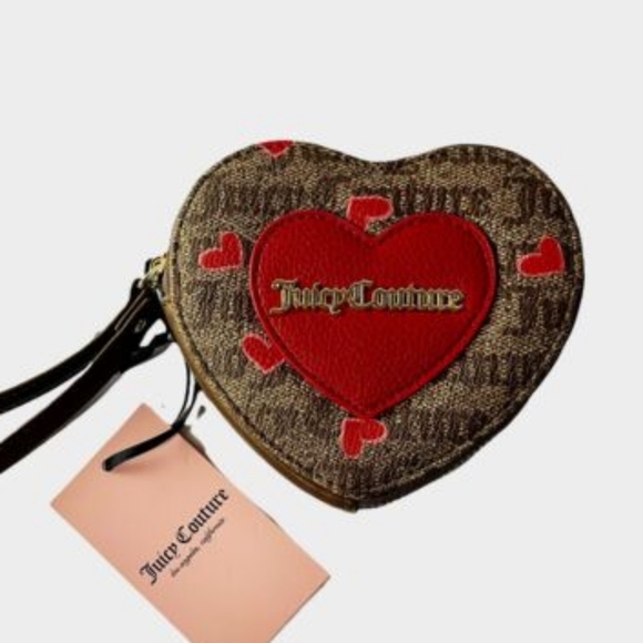 Juicy Couture Bags Nwt Juicy Couture Red Heart Wristlet
